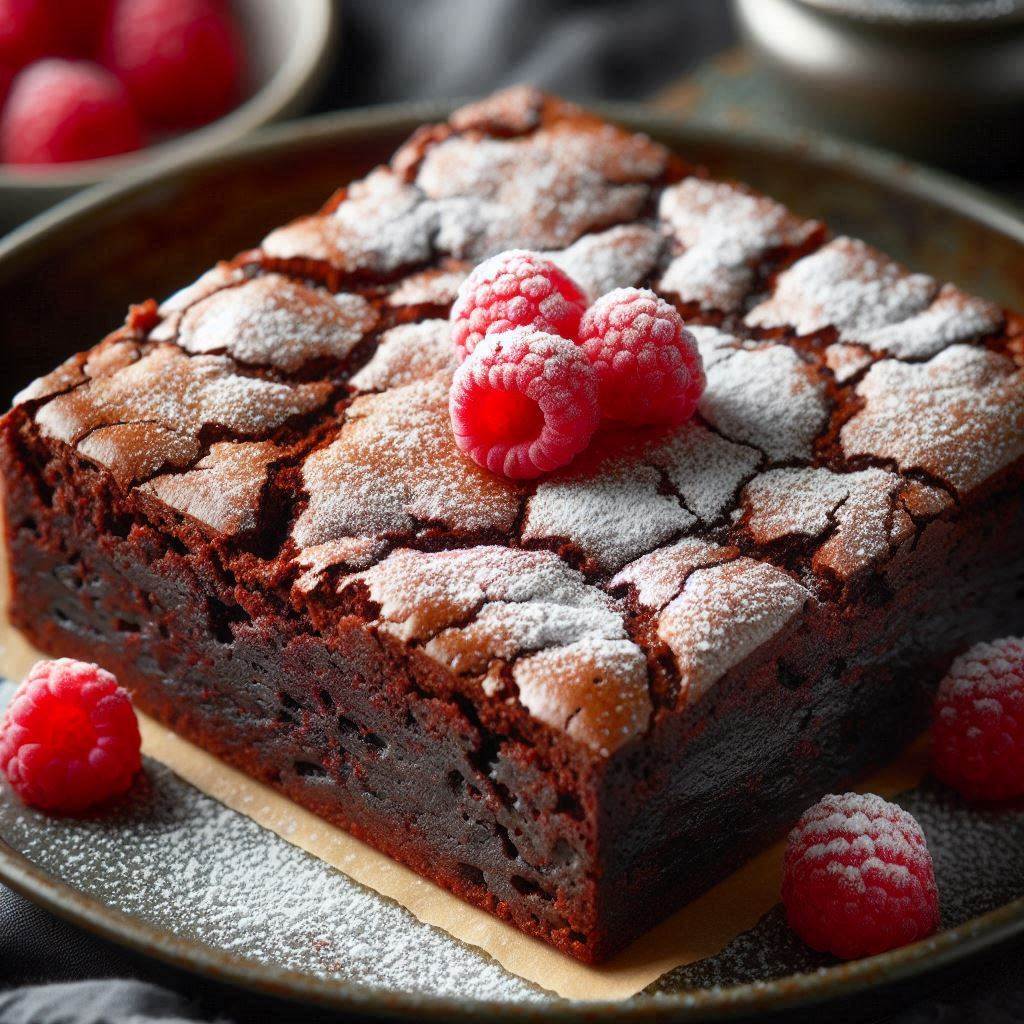 Przepis na szybkie i proste wegańskie brownie na moim blogu z wege przepisami.